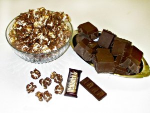 chocolate popcorn