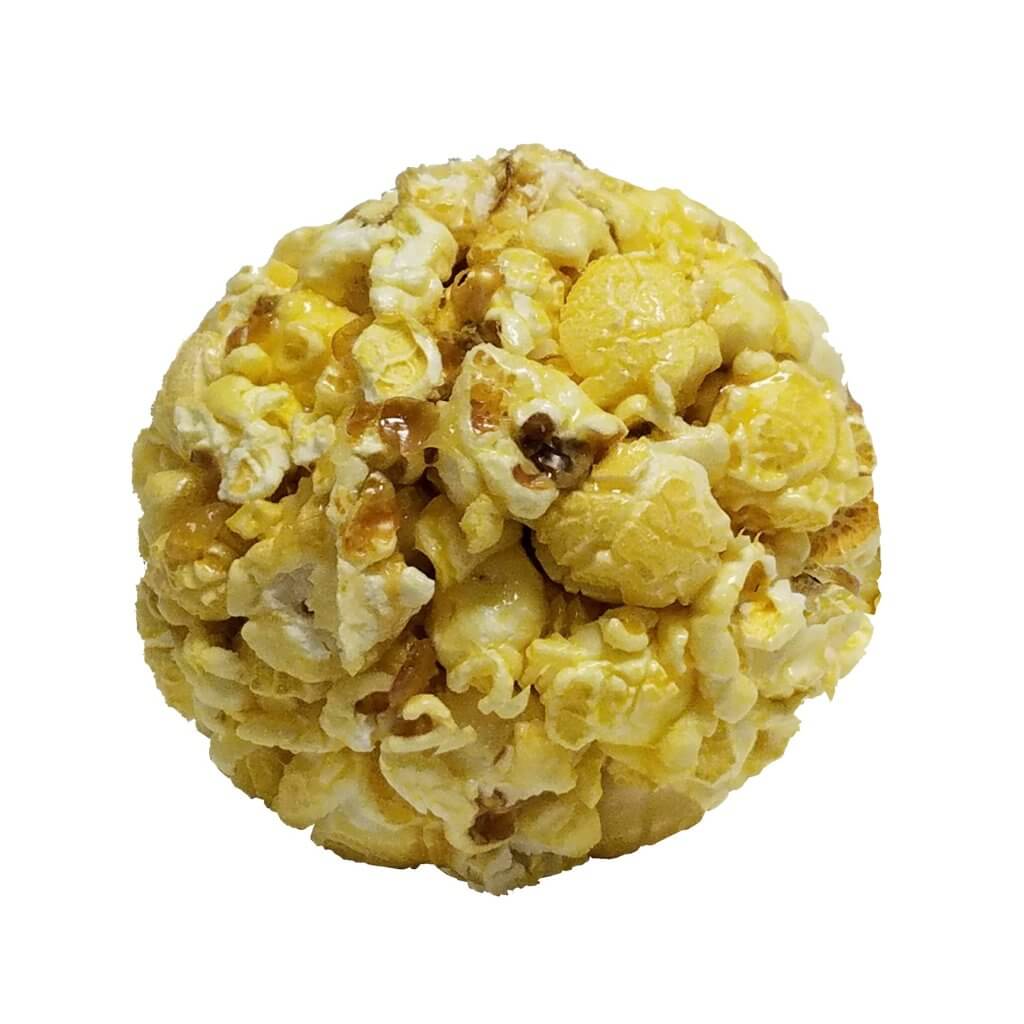 Vanilla Popcorn Ball Yum Yum's Gourmet Popcorn