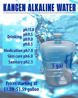 Kangen/Alkaline Water